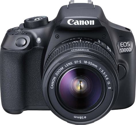 Canon Eos 1300d Dslr Camera Body With Single Lens Ef S 18 55 Is Ii 16
