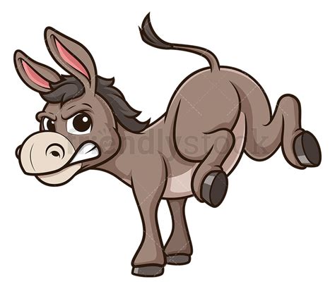 Sad Donkey Cartoon