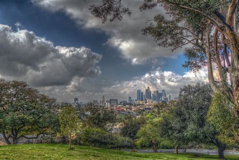 Elysium Elysian Park View Of The Downtown Los Angeles Skyl Flickr