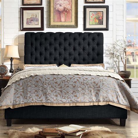 Lilyana Tufted Upholstered Low Profile Standard Bed From Aed 1349 Ah