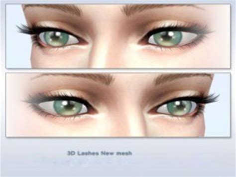 Pin Su Sims 4 Eyelashes