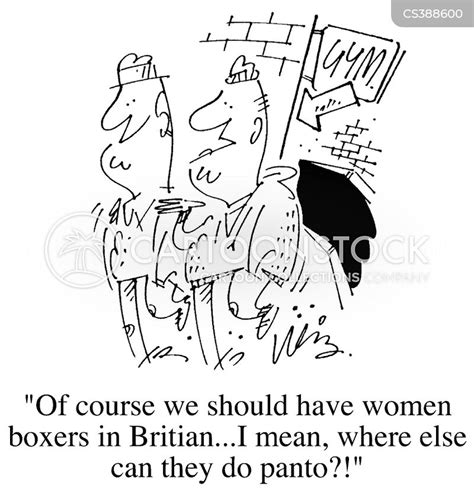 Womens Boxing Cartoons And Comics Funny Pictures From