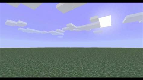 Minecraft Flat Grass Map Download Youtube