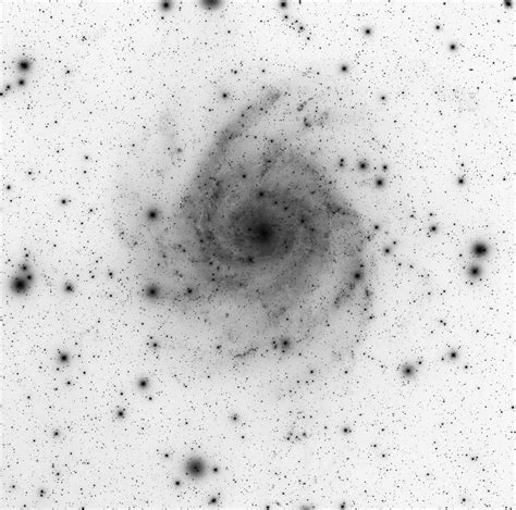 Spiral Galaxy Ic342 Variant Edited Mayall Telescope Image Flickr