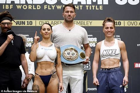 Aussie Female Boxing Star Shows Up At Weigh In Topless Causing