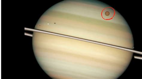7 Largest Moons Of Saturn Youtube
