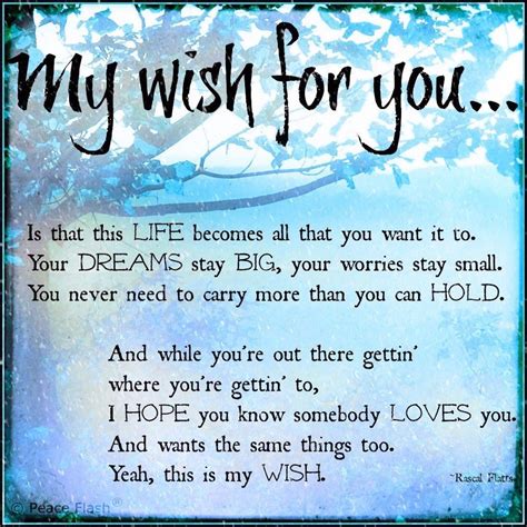 Happiness has no history and the story tellers of all lands have understood this so well that the words they are happy are the end pf every love tale. My Wish For You Pictures, Photos, and Images for Facebook ...