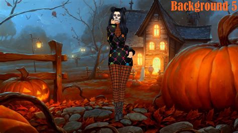 Annetts Sims 4 Welt Cas Backgrounds Halloween 2018