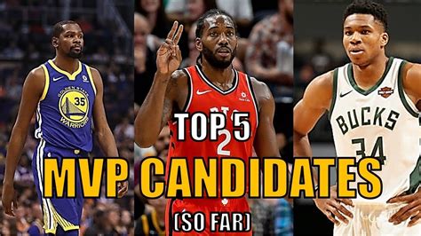 This list does not represent the opinion of this site. Top 5 NBA MVP Candidates So Far! (2019) - YouTube