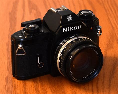 Vintage Nikon Em 35mm Slr Film Camera Made In Japan From Flickr