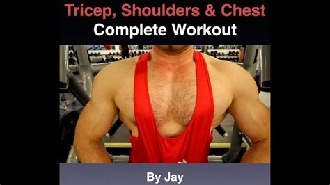 Tricep Shoulders And Chest Complete Workout Youtube