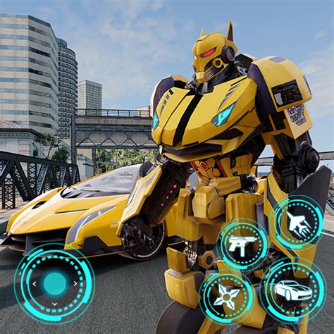 Download Robot War Car Transform Game On Pc With Memu