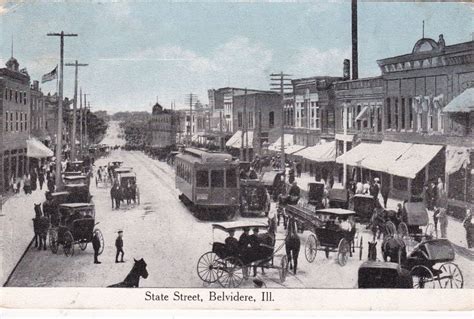 Belvidere Illinois 1916 State Street State Street Illinois