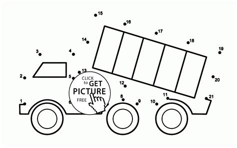 Garena free fire (also known as free fire battlegrounds or free fire) is a battle royale game, developed by 111 dots studio and published by garena for android and ios. Dump Truck Connect the Dots coloring pages for kids, dot ...