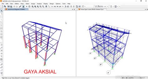 Video Tutorial Desain Struktur Baja Lantai Dengan Sap Available Now Argajogja S Blog