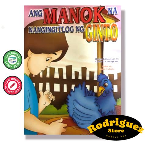 Filipino Story Book Ang Manok Na Nangingitlog Ng Ginto Lazada Ph