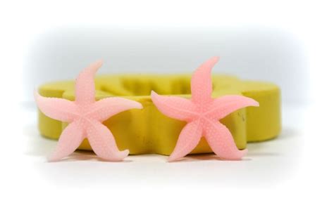 1401 Starfish Silicone Rubber Flexible Food Safe Mold Mould Etsy