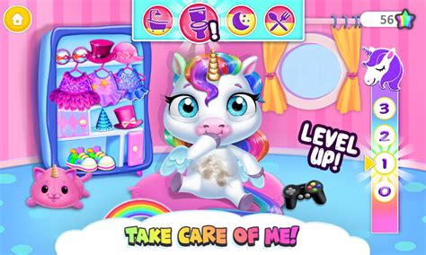 My Baby Unicorn Virtual Pony Pet Care And Dress Upamazonesappstore