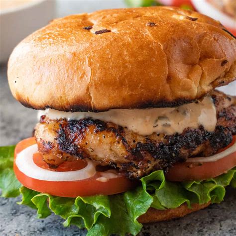 Grilled Chicken Sandwich Recipe A Table Full Of Joy