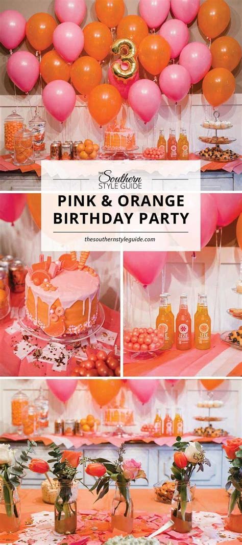 How To Throw A Color Themed Birthday Party For Little Girls Pink