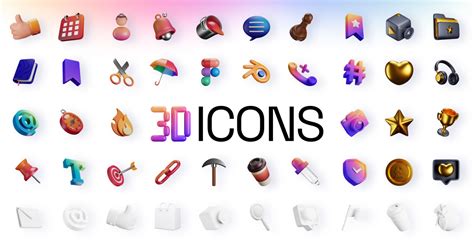 Github Realvjy3dicons Beautifully Crafted Open Source 3d Icons 100