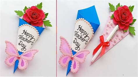 Awesome 22 Very Easy Teachers Day Card