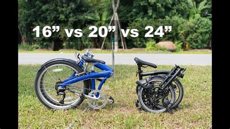 Having a folding bike can be extremely useful for many people. Folding Bike Wheel Size - 16-inch vs 20-inch vs 24-inch ...