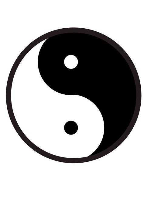 Simbol Yin Yang Sticker Yin Yang Symbol For Accomplished Harmony Ø