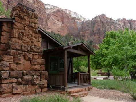 Maybe you would like to learn more about one of these? Western cabin - Picture of Zion Lodge, Zion National Park ...