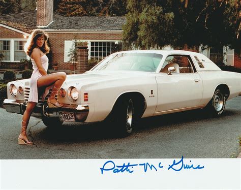 Patti Mcguire Autod Signed Playboy 8x10 Photo Pmoy 1977 Miss November
