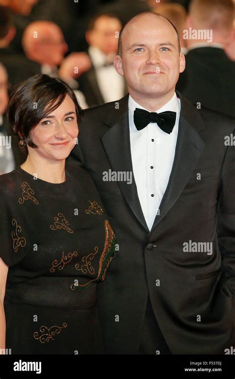 London Britain 26th Oct 2015 British Actor Rory Kinnear And Partner