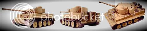 Papermau Ww2`s German Tank Tiger I Paper Model In 124 Scale By