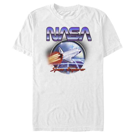 Nasa Men S Nasa Retro Space Explorer T Shirt Walmart Walmart