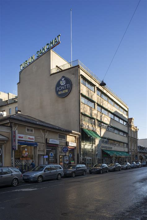 Turku and the Office Building for Turun Sanomat Newspaper - Visit Alvar ...