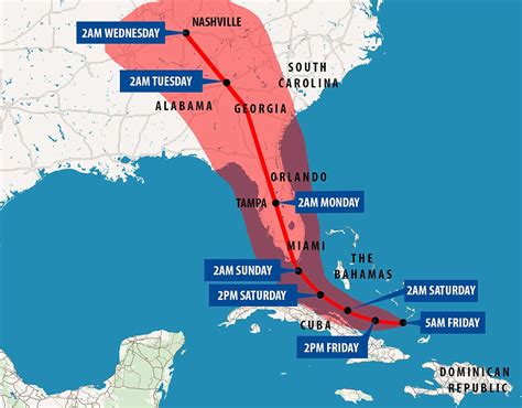 Irma Will Strengthen To A Category 5 When It Hits Florida Daily Mail