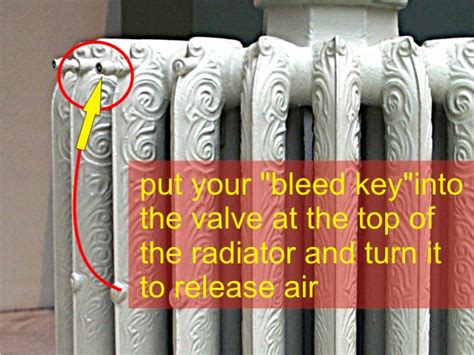 Insert the head of the screwdriver into the slot and turn counter clockwise to bleed the radiator properly. BEST RADIATORS: RADIATOR BLEEDING KEY