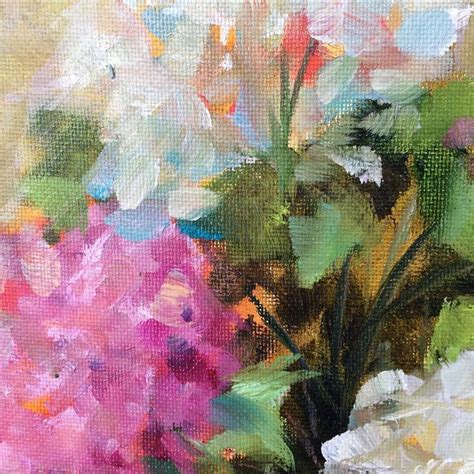 Laura Kirste On Instagram Hydrangeas In Oil Flowerpainting