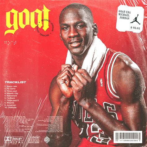 Michael Jordan Goat Album Art Concept On Behance