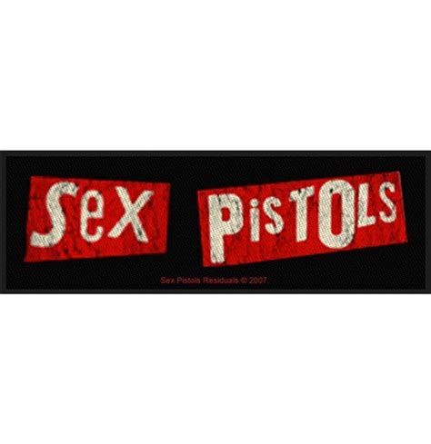 Buy Official The Sex Pistols Standard Patch Logo Strip Loose