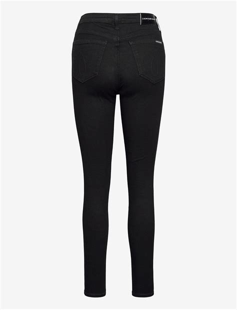 calvin klein jeans high rise super skinny ankle skinny jeans