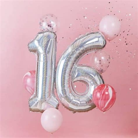 Sweet 16 Birthday Balloons Enfete