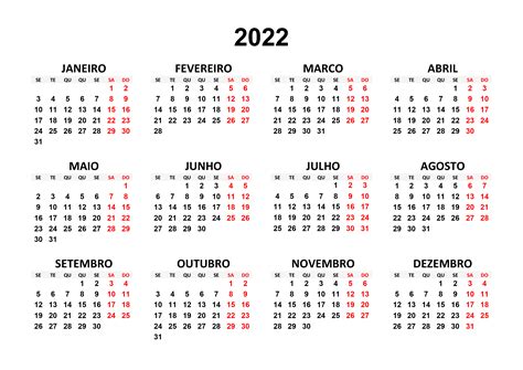 Calendario Anual 2022 Gratis Para Imprimir Mobile Legends