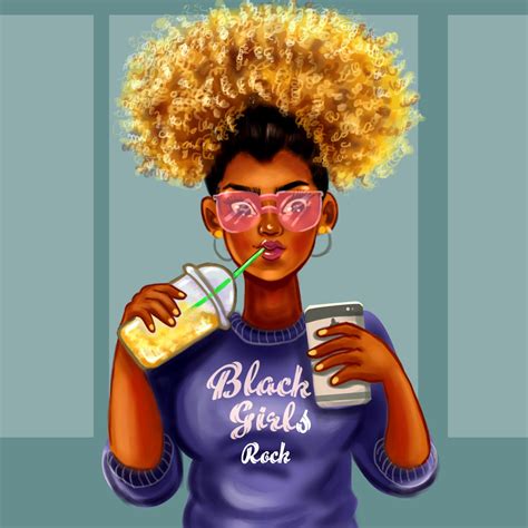Black Girls Rock Drawings Of Black Girls Black Girl Magic Art Black