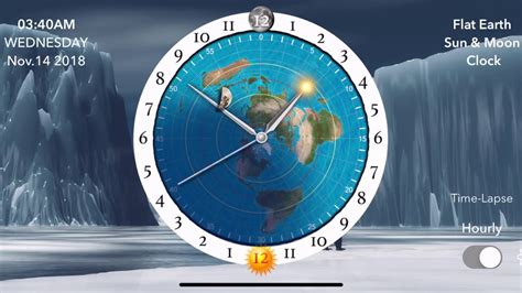 Flat Earth Sun And Moon Clock Promo Youtube