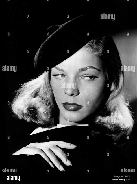 Lauren Bacall The Big Sleep Stockfotografie Alamy