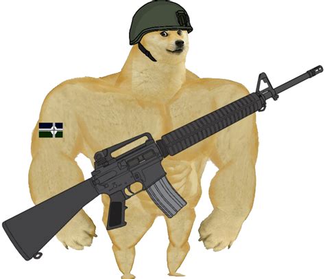 Buff Eroican Cheems Soldier Blank Template Imgflip