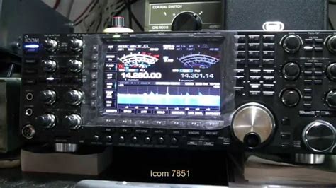 Test Icom 7851 Ic 7700 Ic 756 Pro Iii Youtube