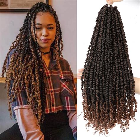 Buy 6 Packs Pre Twisted Passion Twist Hair 24 Inch Passion Twist Crochet Hair Pre Looped 16