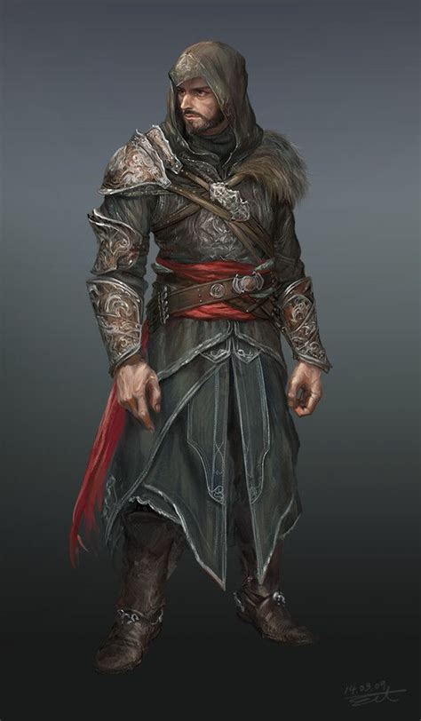 Assassin's creed brotherhood helmschmied drachen armor & spada lunga finishing moves/counter killsthe helmschmied drachen armor was a rare set of armor. Assassin's Creed Ezio, ERT . on ArtStation at https://www ...