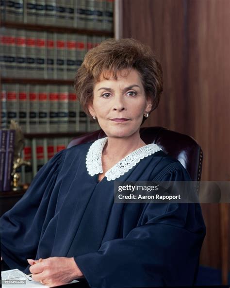 Cultural Icon Judge Judy Sheindlin Poses For A Photo In December 1996 News Photo Getty Images